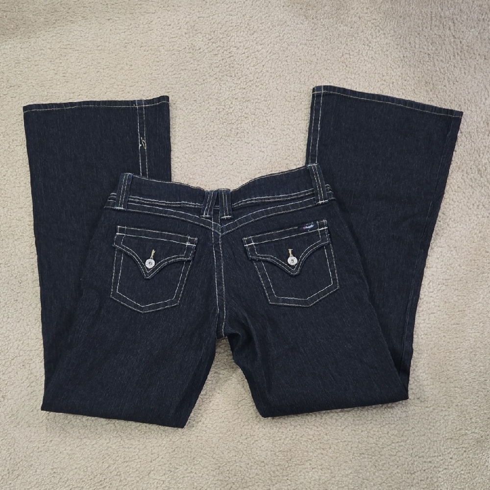 Juniors Angels Dark Blue Jeans - Picture 6 of 12